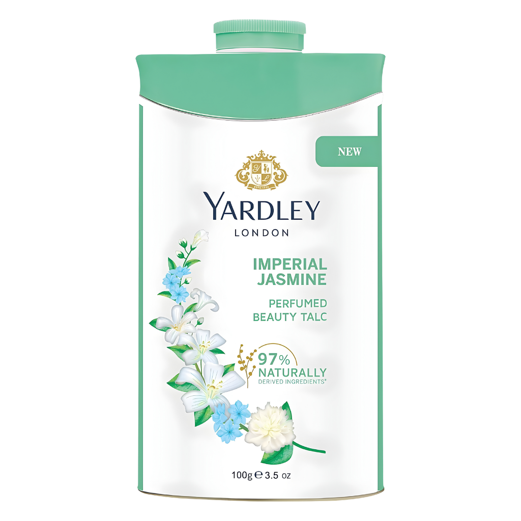 Yardley Jasmine Talcum Powder 100 g buy online USA - 1